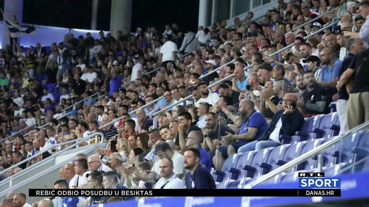 Ovako je to izgledalo jučer na najmodernijem stadionu u Hrvatskoj
