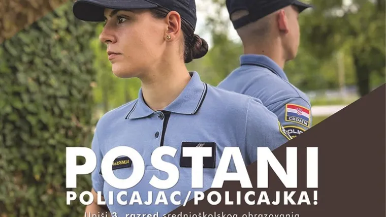 Želi&scaron; li postati policajac ili policajka, prijavi se na jedan od dva natječaja za &scaron;kolovanje u Policijskoj &scaron;koli "Josip Jović"