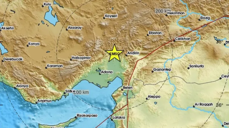 Snažan potres magnitude 5,5 prema Richteru pogodio Tursku