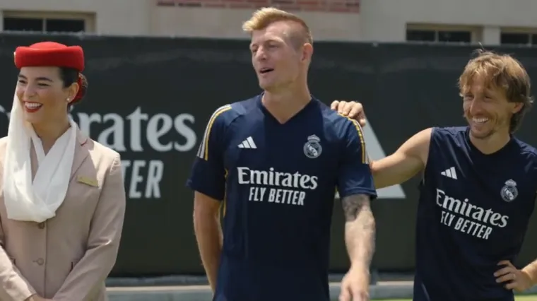 Luka majstorski pogađao iz kornera, pogledajte &scaron;ou na pripremama Reala