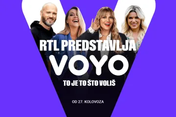 RTL donosi jedinstvenu streaming platformu. Od 27. kolovoza stiže Voyo: Moći ćete bez reklama unaprijed gledati omiljene serije