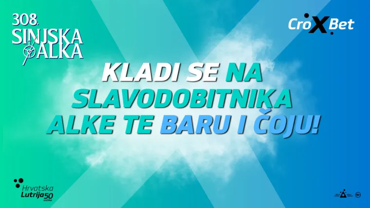 Kladi se na slavodobitnika 308. Sinjske alke te Baru i Čoju!