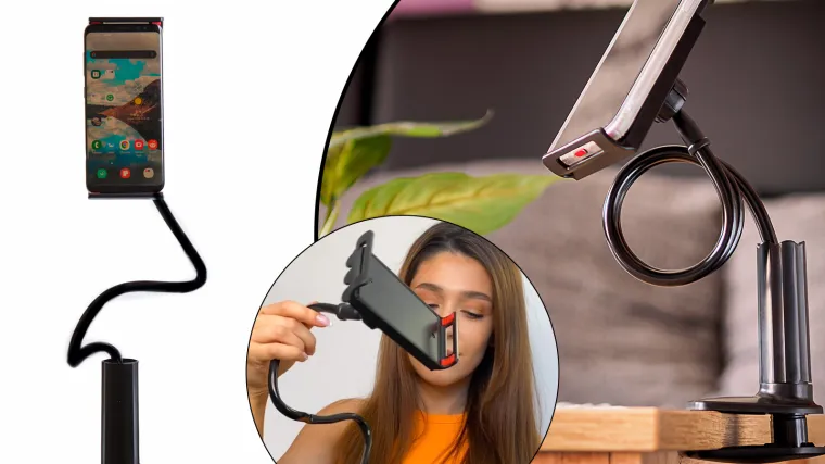 Prilagođava se bilo kojem kutu te ima iznimno dugi kabel nosača