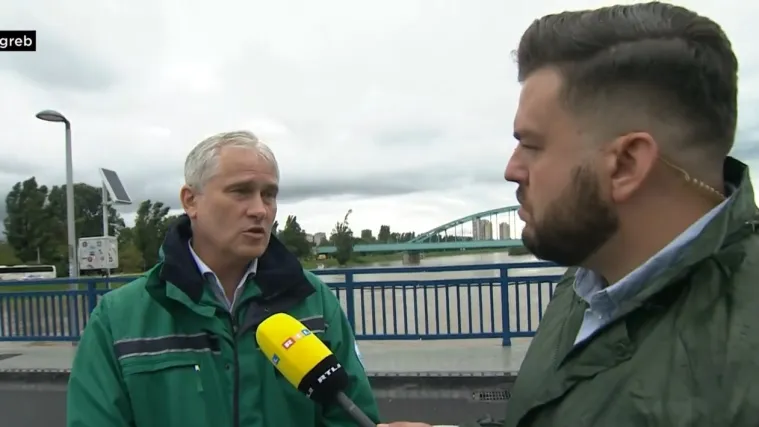 Direktor Hrvatskih voda: ' Najgore dolazi tek pred jutro, ali Zagreb ne bi trebao biti ugrožen'