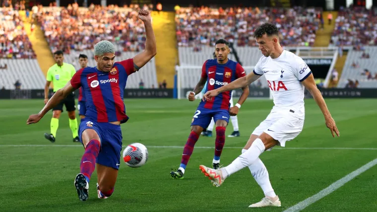 Pogledajte majstorsku asistenciju Peri&scaron;ića protiv Barcelone: Pogodio je suigrača u 'trepavicu' pa stisnuo &scaron;aku