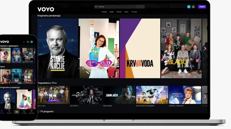 S vama smo gdje god se nalazili: Uz Voyo ćete program RTL kanala pratiti uživo bilo kada i bilo gdje!