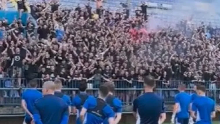 Boysi upali na trening dinamovaca pred okršaj u Ateni, poslali su jasnu poruku: 'Neka čuju za koje ime se borimo!'