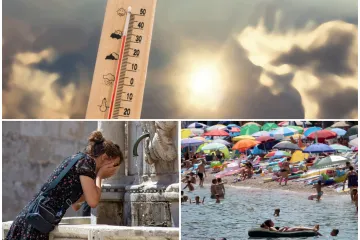 Oglašeno više crvenih alarma, meteorologinja objasnila zašto, ali i kad će paklene vrućine prestati: 'Nastavlja se dotok vrućeg zraka'