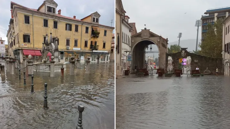 Nevrijeme stiglo i u Sloveniju: Kopar i Portorož pod vodom, padala tuča veličine jajeta