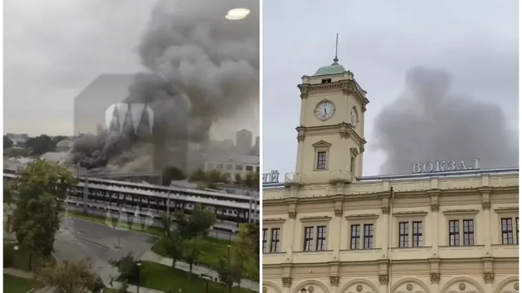 Buknuo požar u Moskvi: Zapalila su se skladi&scaron;ta, a vatra se pro&scaron;irila na susjednu zgradu