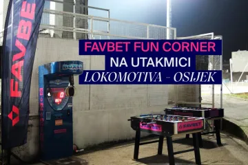 Održane Favbet zabavne igre na nogometnoj utakmici NK Lokomotiva i NK Osijek