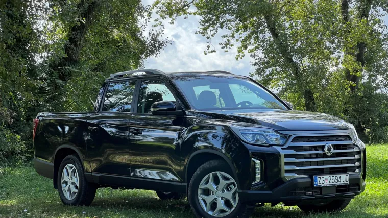 U Hrvatsku stigao moćni pick-up jako prihvatljive cijene: Novi Musso Grand stvoren je za obavljanje zahtjevnih poslova