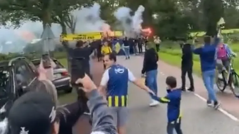 Nisu Boysi jedini: Jo&scaron; jedna navijačka skupina stigla na gostovanje unatoč zabrani, procurio video