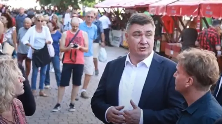 Milanović obišao ZeGeVege festival, dobio poklon pa ispalio: 'To još nisam probao piti ujutro'