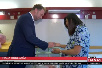 U noći je u helikopteru MORH-a, između Omišlja i Rijeke, rođena djevojčica: Beba ima gotovo 5 kila