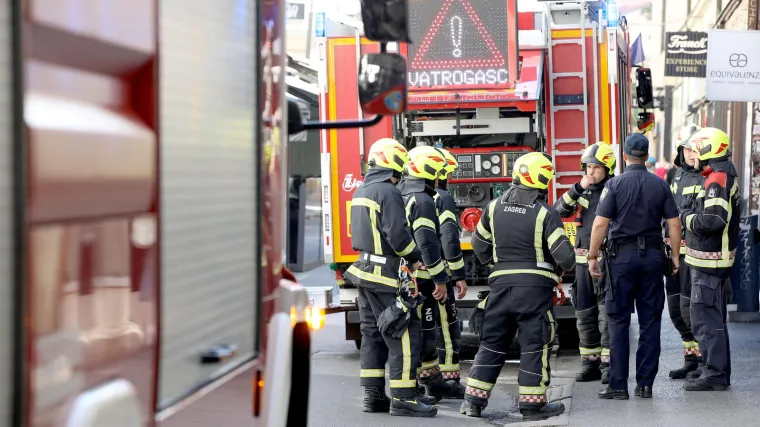 Požar u centru Zagreba: Zapalio se stroj za prženje kave, vatrogasci spriječili katastrofu