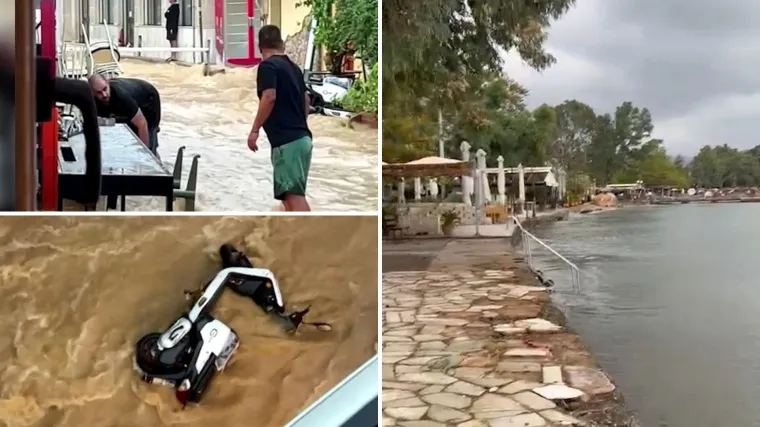 VIDEO Čitatelj poslao dramatičnu video poruku iz Grčke: 'Odsječeni smo, vodena bujica odnijela je most u more'