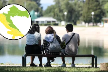 Na snazi žuti alarm za pola Hrvatske. No, nema mjesta panici, nastavljaju se ugodne temperature