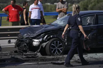 Krš i lom na Mostu slobode u Zagrebu: Sudarila se tri vozila, bilo je dosta posla za hitne službe...