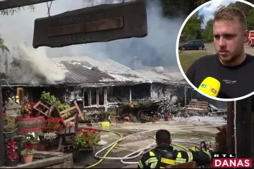 Petrinjci tuguju za omiljenim restoranom, vlasnici odlučni: Preživjeli smo potres i poplave, neće nas zaustaviti ni požar