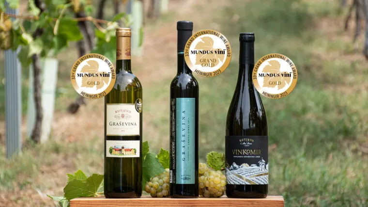 Vinarija Kutjevo jo&scaron; jednom trijumfirala na Mundus Vini Summer Tastingu 2023.