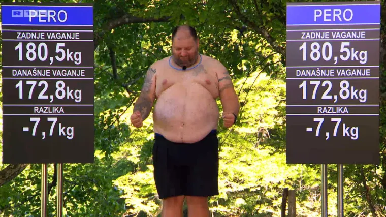Pero izgubio 7,7 kilograma, a većina smatra da to nije pravedno: 'On ne jede!'