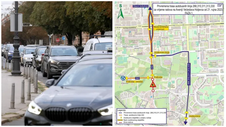 Prometni kaos u najavi: Na čak mjesec dana se zatvara iznimno prometna avenija u Novom Zagrebu!