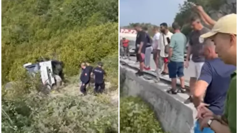 Autobus sletio u provaliju, poginulo najmanje troje ljudi. Vozač: 'Osjetio sam bol u potiljku glave prije nesreće'