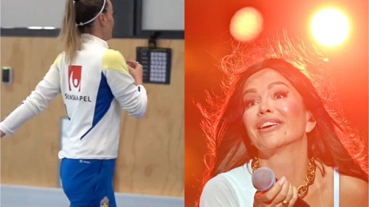 Severinina pjesma grmi na treningu &Scaron;vedske, a za sve je kriva Albanka na čije su ime Srbi posebno ludi