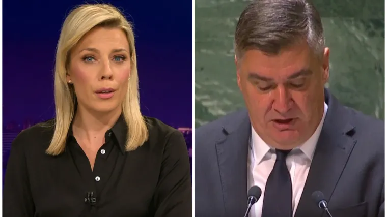 Damira primijetila neobične detalje tijekom netipičnog Milanovićeva govora na Općoj skup&scaron;tini UN-a