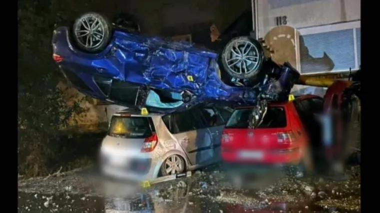 Pa kako mu je ovo pošlo za rukom?! Pogledajte prizore nevjerojatne prometne nesreće u Slatini