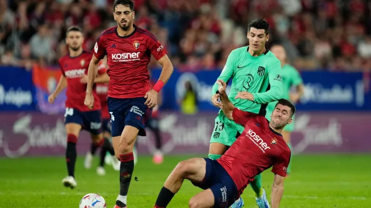 Atletico jedanaesti put zaredom pobijedio Osasunu, pokazana tri crvena