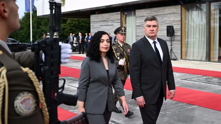 Milanović s kosovskom predsjednicom: 'Srbija mora dati odgovore zbog paravojnog napada na Kosovu'