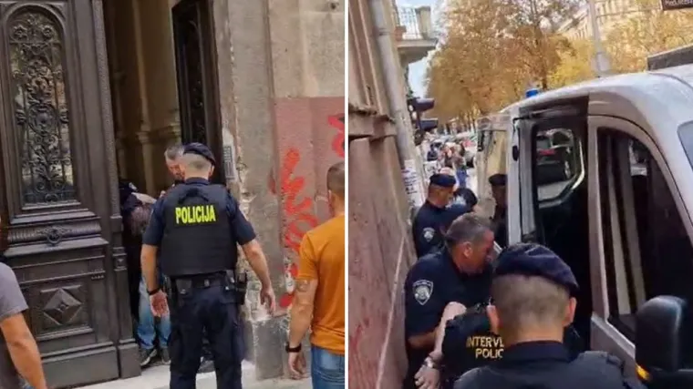 Nevjerojatno privođenje u centru Zagreba. Mu&scaron;karac u&scaron;ao u stan susjede i sjeo na kauč s pi&scaron;toljem