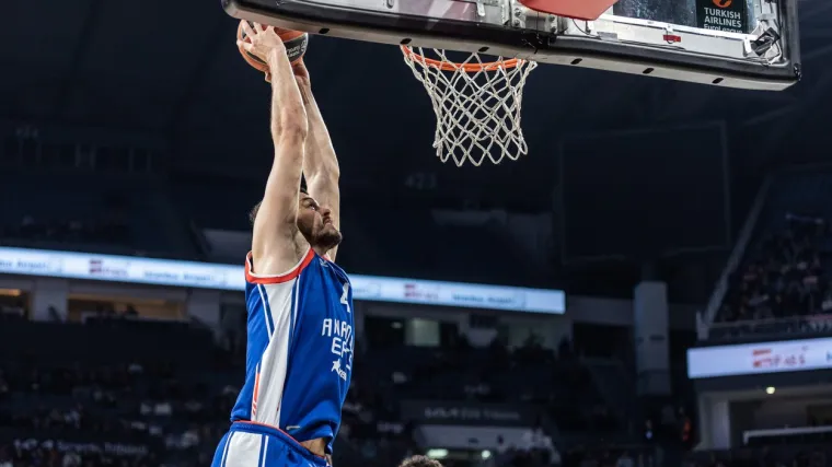 Žižić najefikasniji Hrvat u Euroligi, a slavili su i Hezonja i Branković