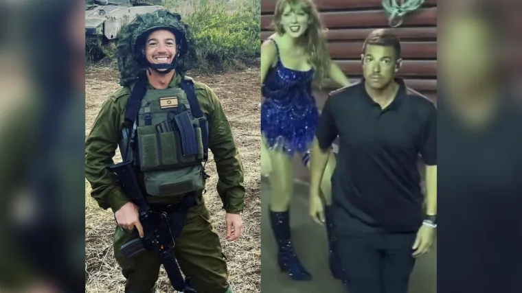 Tjelohranielj Taylor Swift obukao vojničku odoru i s osmjehom uzeo pu&scaron;ku u ruke, borit će se protiv Hamasa
