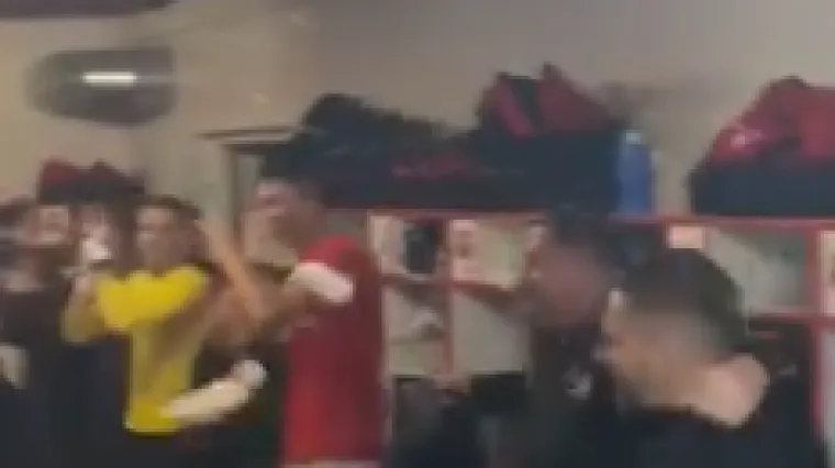 Pogledajte ludo slavlje u svlačionici Gorice nakon povijesne pobjede: 'Hoćemo titulu'