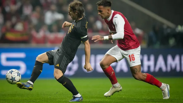 Detalj koji je nakon utakmice mnogima promaknuo: Igrači Brage nasrnuli na Modrića, spasio ga suigrač