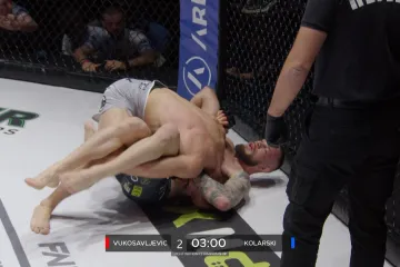 Brutalan nokaut Vukosavljevića u drugoj borbi večeri
