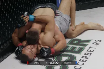 Babić je odličnom izvedbom u petom nastupu ostvario i petu 'profi' pobjedu