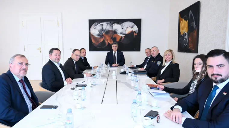 Plenković: S Božinovićem i Berošom primio sam čelnike svih nadležnih tijela