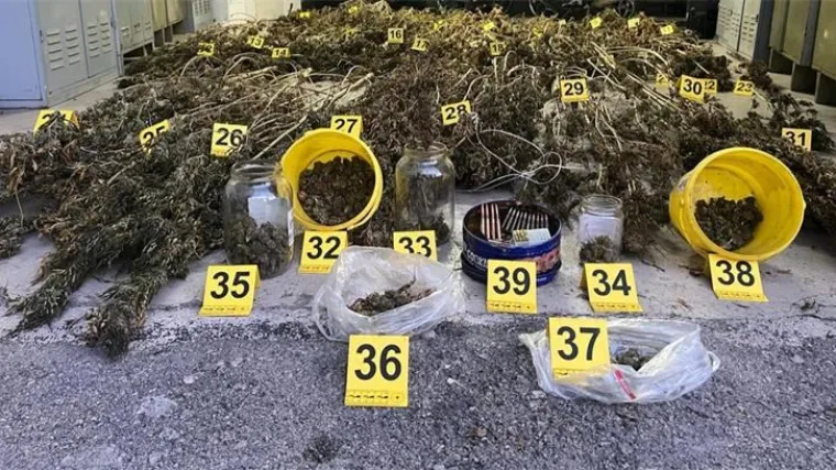 Osim što su kod 60-godišnjaka u kući pronašli 30 stabiljka marihuane, policiju iznenadilo na što su još naišli