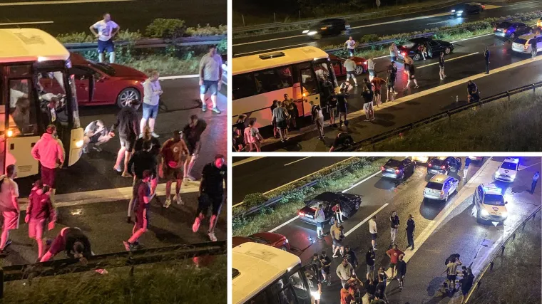 Na njih krenulo 400 Torcida&scaron;a pa ih opkolili. Policajac o 'paklu' kod Desinca: '&Scaron;efe, gotovo je, ni&scaron;ta od nas'