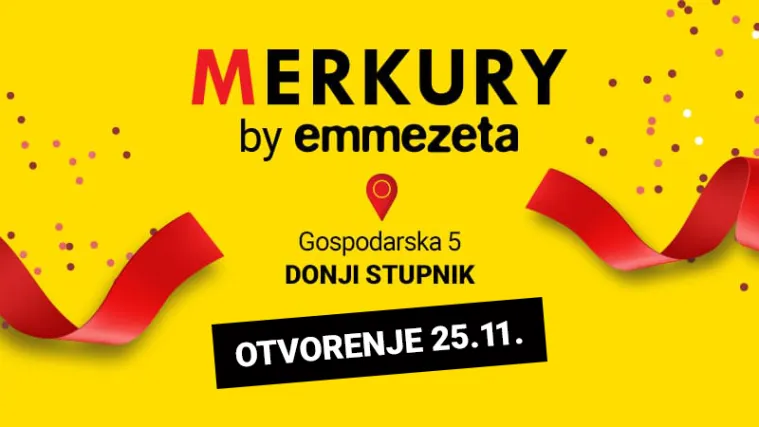 Merkury nastavlja sa &scaron;irenjem i otvara novu trgovinu u Stupniku