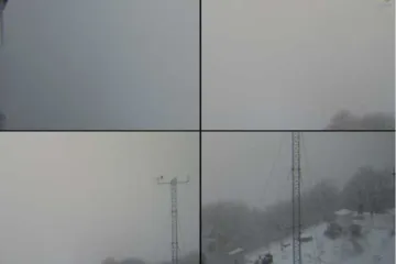 Zavižan zabijelio snijeg, na Velebitu izmjerili 23 centimetara, u većini zemlje ipak kišovito