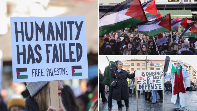 U Zagrebu mirovni prosvjed za Palestinu: 'Tamo gdje bi se djeca trebala igrati izbjegavaju metke'