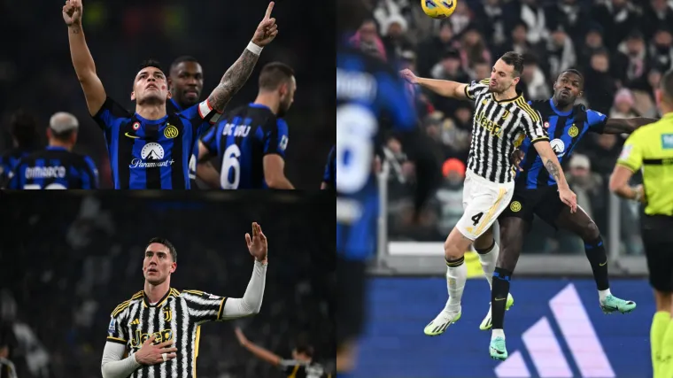 Juventus poveo, Inter uzvratio u 'Derby d'Italia'