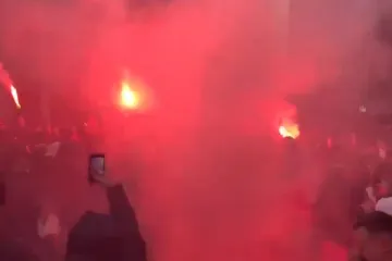 Na utakmici trećeg ranga natjecanja dječak pogođen raketom u glavu