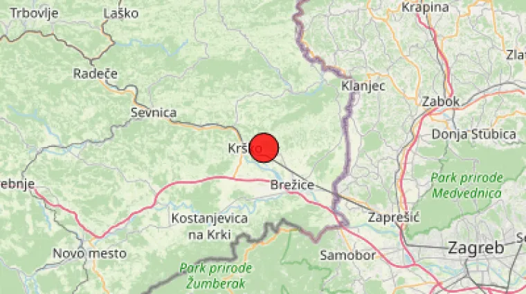 Potres kod Krškog, magnituda je bila 2,9 prema Richteru: 'Zvuk grmljavine!'