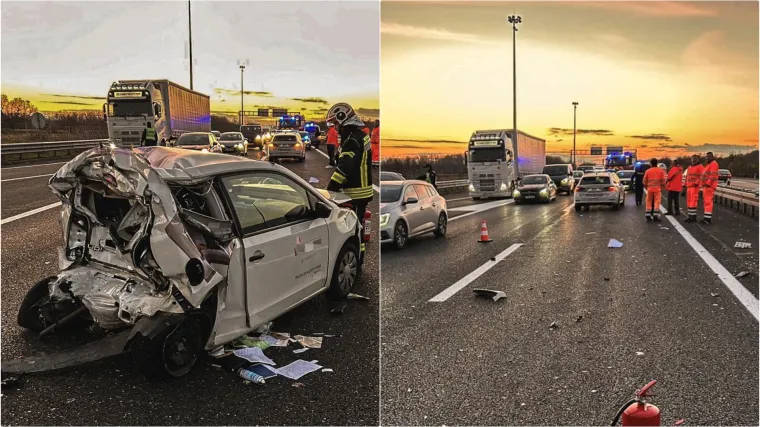 Sjećate se ovih prizora na A1? Progovorila žena iz smrkanog auta: 'Posljednje čega se sjećam je kamion u retrovizoru'